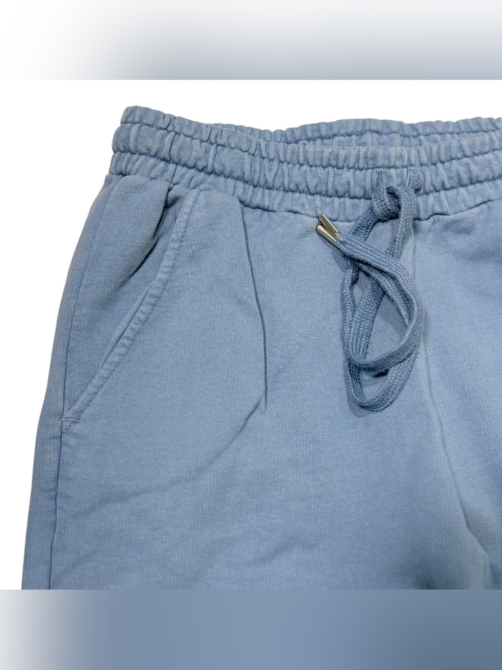 NWT - Something Navy French Terry Jogger Sweatpants Blue XS - Picture 4 of 6